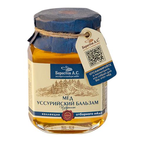 Мёд БЕРЕСТОВ Избранное 200г Уссурийский бальзам  ст/б