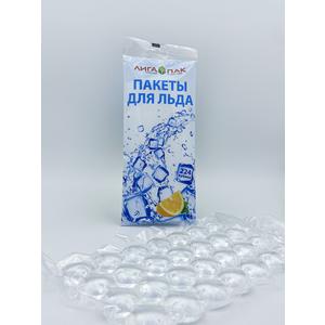 Пакеты для льда ЛИГА ПАК 224 кубика 