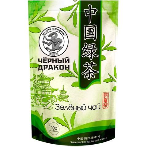 Чай ЧЕРНЫЙ ДРАКОН зеленый 100г