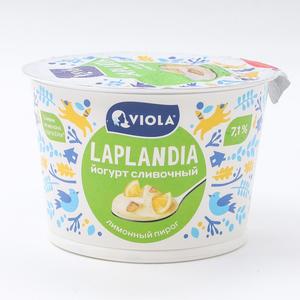 Йогурт ВИОЛА Лапландия 7.1% 180г Лимонный пирог