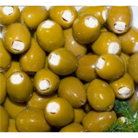 Оливки ГРЕКО с творожным сыром 1кг