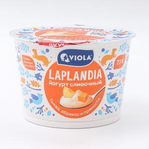 Йогурт ВИОЛА Лапландия 7.1% 180г Тыква-абрикос-пряности