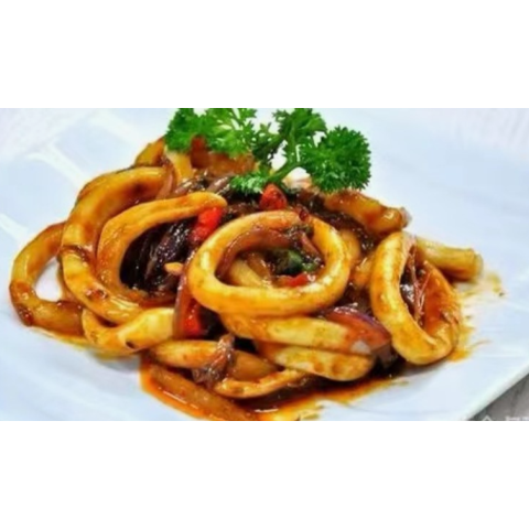 КАЛЬМАРЫ-ГРИЛЬ В КИСЛО-СЛАДКОМ СОУСЕ