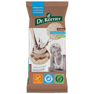 Хлебцы Доктор Кернер рисовые глаз  67г молочный шоколад