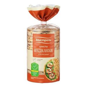 Криспы МИСТРАЛЬ 150г Мексиканские кукурузные