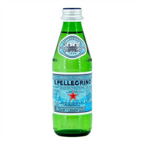 Вода SANPELLEGRINO минеральная газ 0,25л с/б