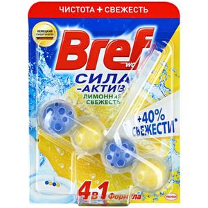 Средство БРЕФ 51г 4 в 1 для унитаза лимон