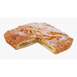 Пирог слоен с яблоком/бананом/изюмом 1кг