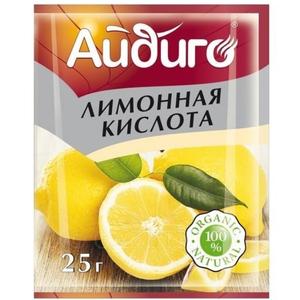 Приправа АЙДИГО Лимонная кислота 25г
