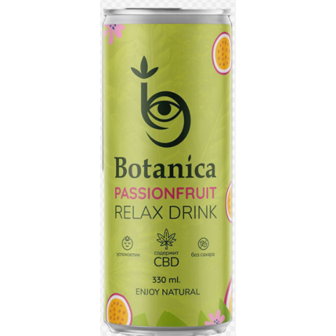 Напиток газ BOTANICA маракуйя 0,33л