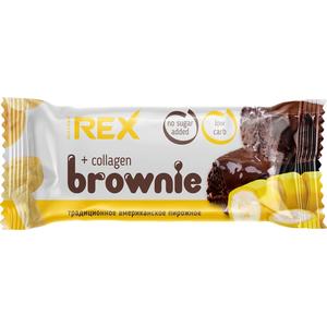 Пирожное REX Протеиновое 50г банан