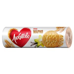 Печенье ЛЮБЯТОВО 156г Мария