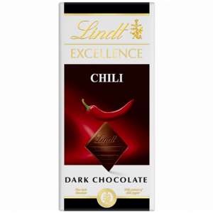 Шоколад ЛИНДТ темный 100г Чили
