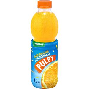 Напиток ДОБРЫЙ ПАЛПИ 0,9л Апельсин