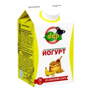 Йогурт ДЕП 1,5% 0,5л т/п Банан/злаки
