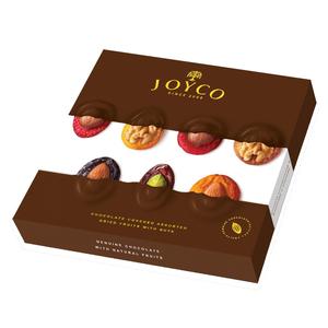 Конфеты JOYCO ассорти сухфруктов в шоколаде с орехами 157г
