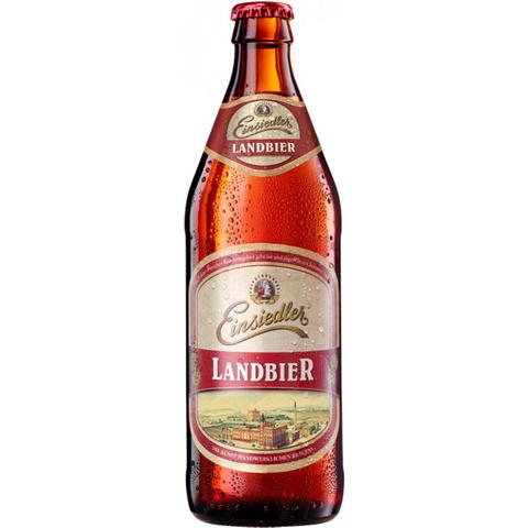 Пиво АЙНЗИДЛЕР Ландбир 0,5л 5% светлое с/б
