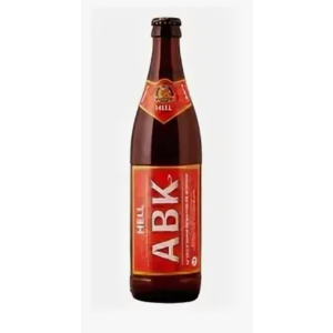 Пиво АВК Хель свет 5% 0,5л ст/б