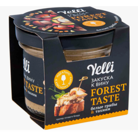 Закуска ЙЕЛЛИ белые грибы-тахини 100г 