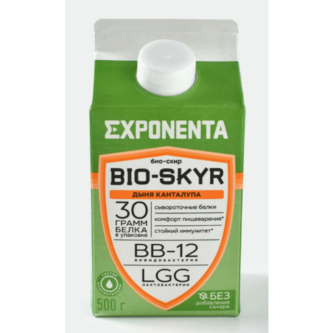 Напиток кислом EXPONENTA БИО СКИР 500г дыня канталупа