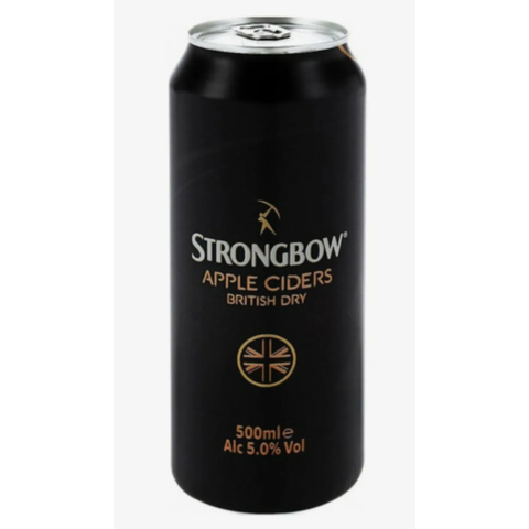 Сидр СТРОНГБОУ ябл п/сух 5% 0,44л ж/б