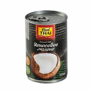 Молоко кокосовое REAL THAI 400мл ж/б 