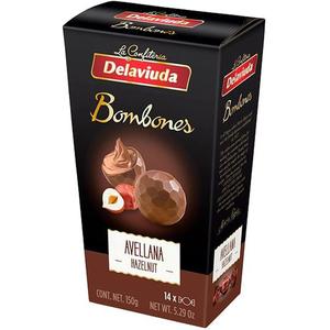 Конфеты DELAVIUDA из горького шоколада без сахара 150г