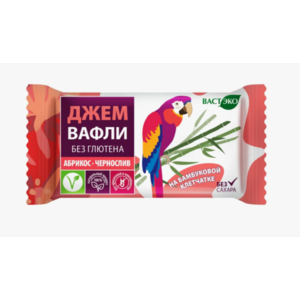 Вафли ВАСТЭКО из полбы 21г абрикос-чернослив