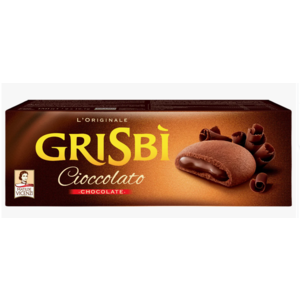 Печенье GRISBI с нач из шоколадного крема 135г