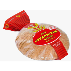 Хлеб УРАЛЬСКИЙ порц 600г Х/К №1