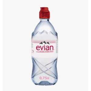 Вода ЭВИАН 0,75л б/г ст/б
