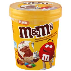 Мороженое M&Ms Двухслойное 295г Арахисовое-шоколадное