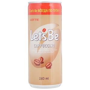 Напиток LetsBe CAPPUCCINO 0,24л ж/б