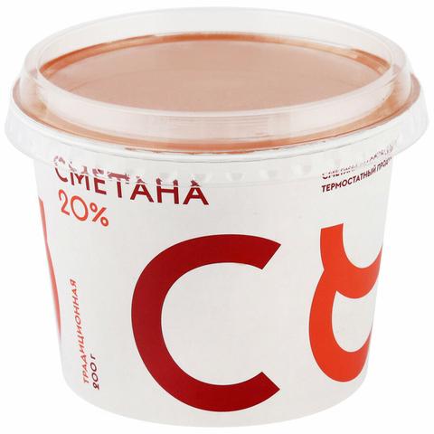 Сметана БРАТЬЯ ЧЕБУРАШКИНЫ 20% 200г 