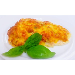 ФИЛЕ ГОРБУШИ ЗАПЕЧЕННОЕ С ГРИБАМИ 