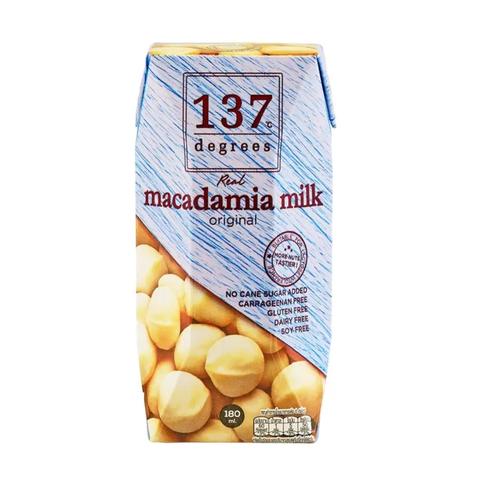 Молоко 137 Макадамия без сахара 180мл