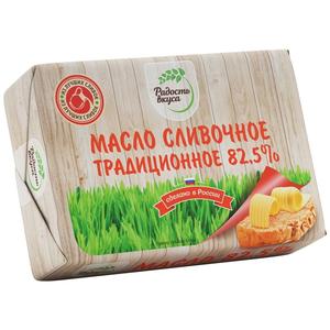 Масло слив РАДОСТЬ ВКУСА Традиционное 82,5% 180г