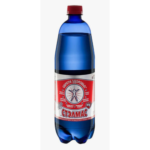 Вода мин СТЭЛМАС газ 1,5л  пл/б 