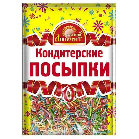 Посыпка кондитерская РУССКИЙ АППЕТИТ 50г