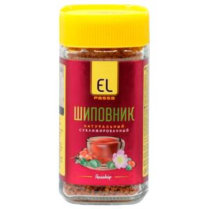 Напиток ЭЛЬ ПАССА Шиповник растворимый 90г ст/б