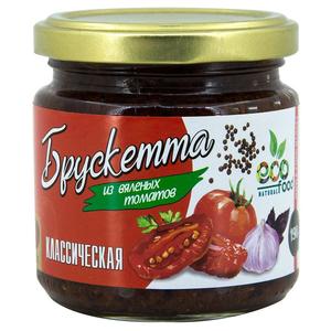 Брускетта ЭКОФУД из вяленных томатов 190г