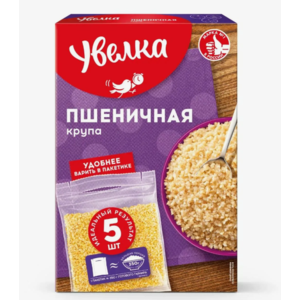 Крупа УВЕЛКА 5*80г Пшеничная