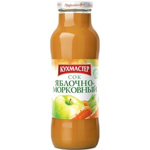 Сок КУХМАСТЕР Яблочно-морковный 0,7л