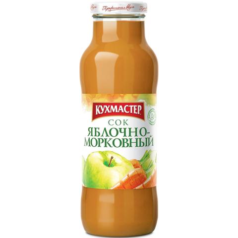 Сок КУХМАСТЕР Яблочно-морковный 0,68л