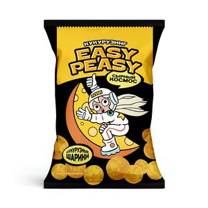 Шарики кукурузные EASY PEASY 50г со вкусом сыра