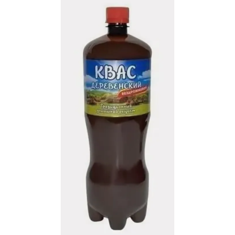 Квас ДЕРЕВЕНСКИЙ 1,5л бездрожжевой