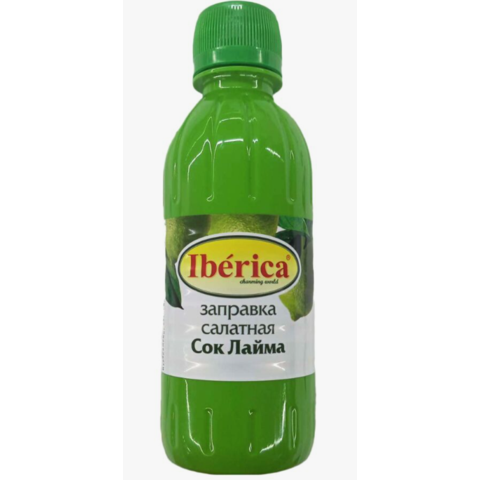 Заправка салатная IBERICA 100% сок лайма прямого отжима 125мл