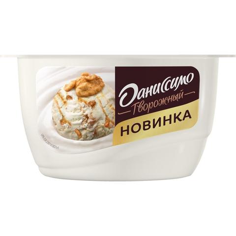 Продукт твор ДАНИССИМО 6,1% 130г грецкий орех-карамель