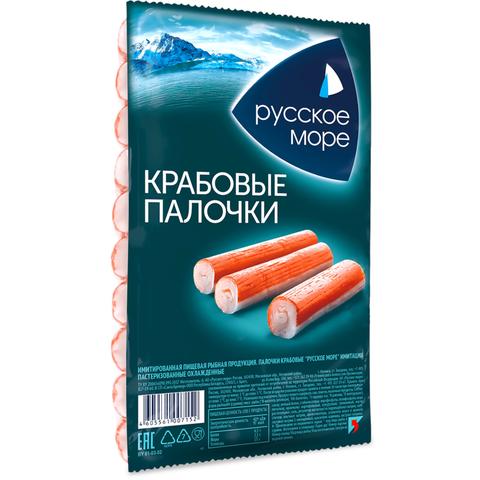 Палочки крабовые РУССКОЕ МОРЕ Охлажд 100г