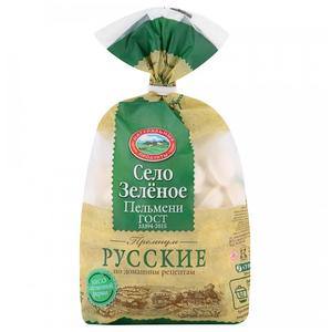 Пельмени СЕЛО ЗЕЛЕНОЕ Русские 800г
